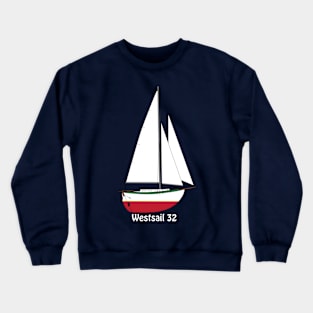 Westsail 32 Sailboat Crewneck Sweatshirt